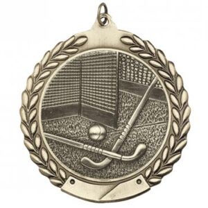 Field Hockey Die Cast Medal