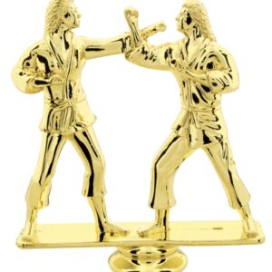 Female Double Action Karate Figure