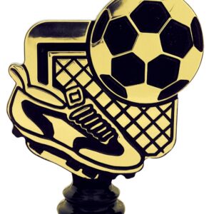 Black/Gold Soccer Figure