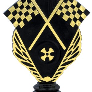 Black/Gold Racing Figure