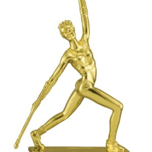 Female Baton Twirler Figure