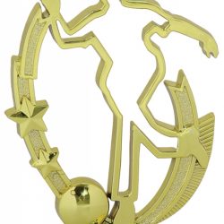 Gold Bowling Profile Figure