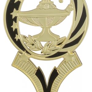 Gold/Black Lamp of Knowledge MidNite Star Figure