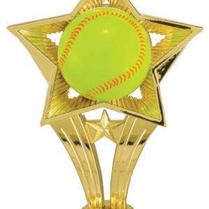 Color Softball Open Star Figure