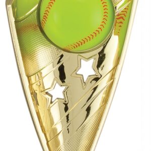 Softball Banner Figure