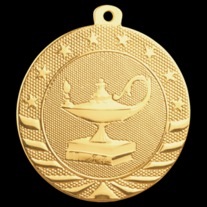 Lamp of knowledge Starbright Medal