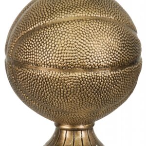 Antique Gold Basketball Resin