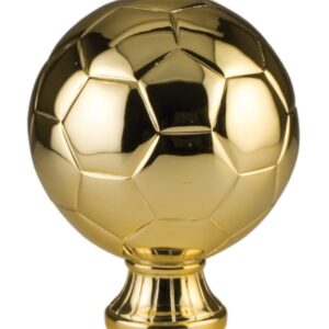 Gold Metallized Soccer Ball Resin
