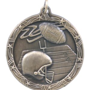 Football Shooting Star Medal