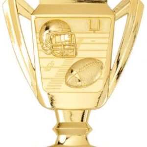 Football Trophy Shaped Medal