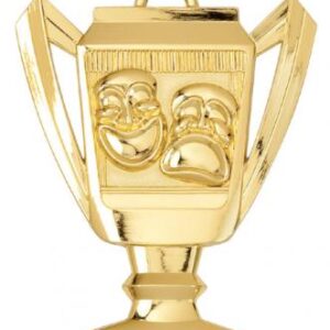 Drama Trophy Shaped Medal