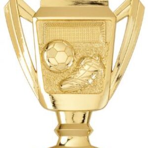 Soccer Trophy Shaped Medal