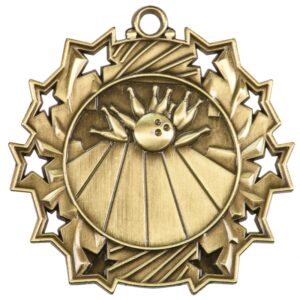 Bowling Ten Star Medal