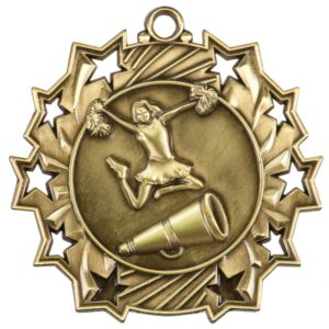 Cheerleading Ten Star Medal