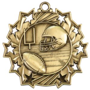 Football Ten Star Medal