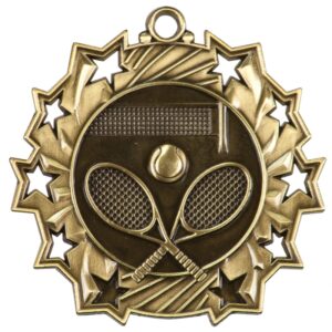 Tennis Ten Star Medal