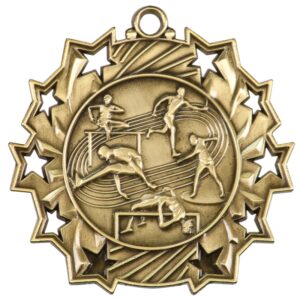 Track and Field Ten Star Medal