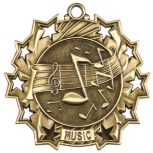 Music Ten Star Medal