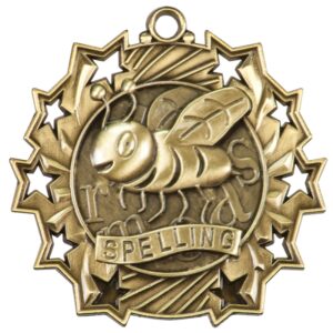 Spelling Ten Star Medal