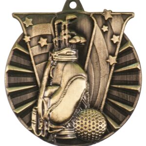 Golf Victory Medal