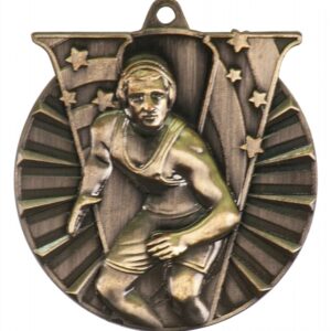 Wrestling Victory Medal